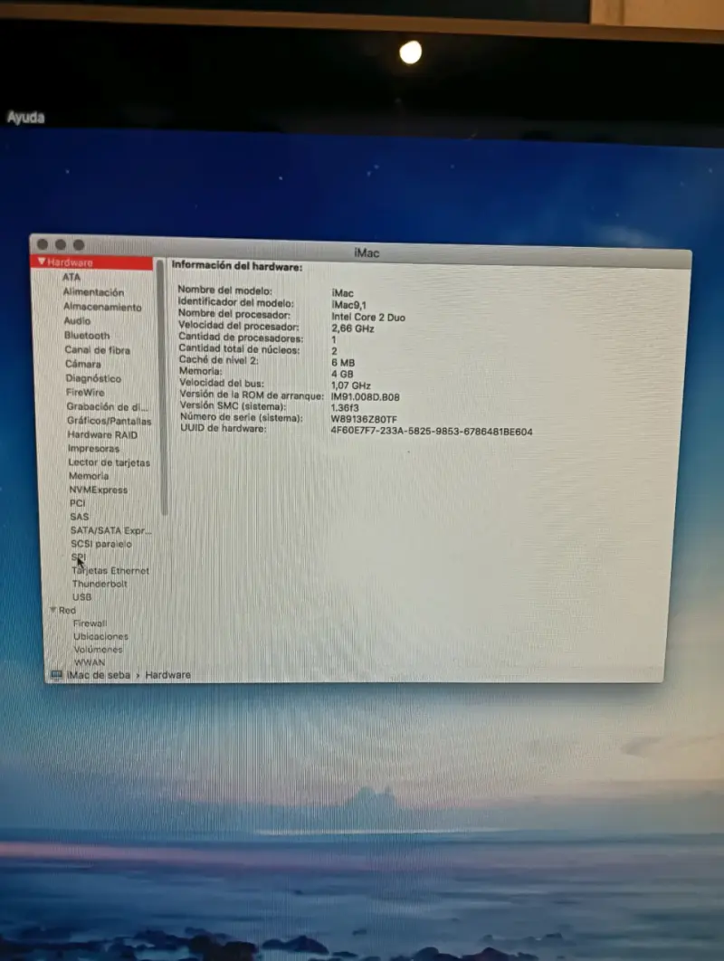 Computador iMac con pantalla 20 pulgadas - 3
