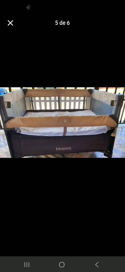 Cuna para bebé Bbqool - miniatura 1