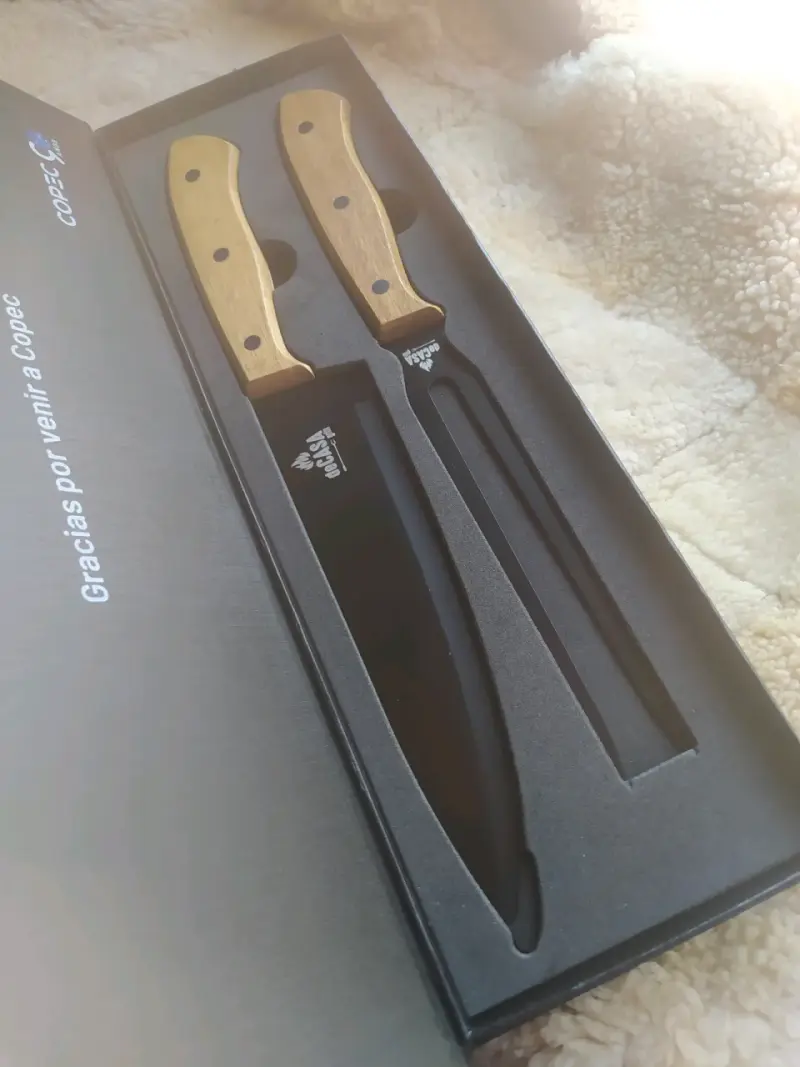 Set de cuchillo Negro con estuche - 3
