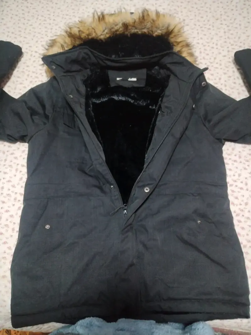 Parka de invierno con forro - 1