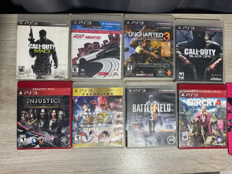 Lote de juegos PS3 usados