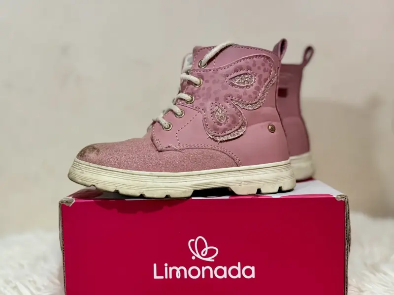 Botines rosados para niña Limonada - 2