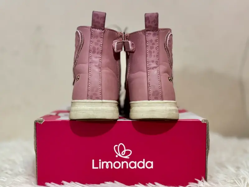 Botines rosados para niña Limonada - 3