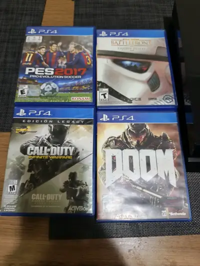 Consola PS4 fat + 4 juegos - miniatura 3