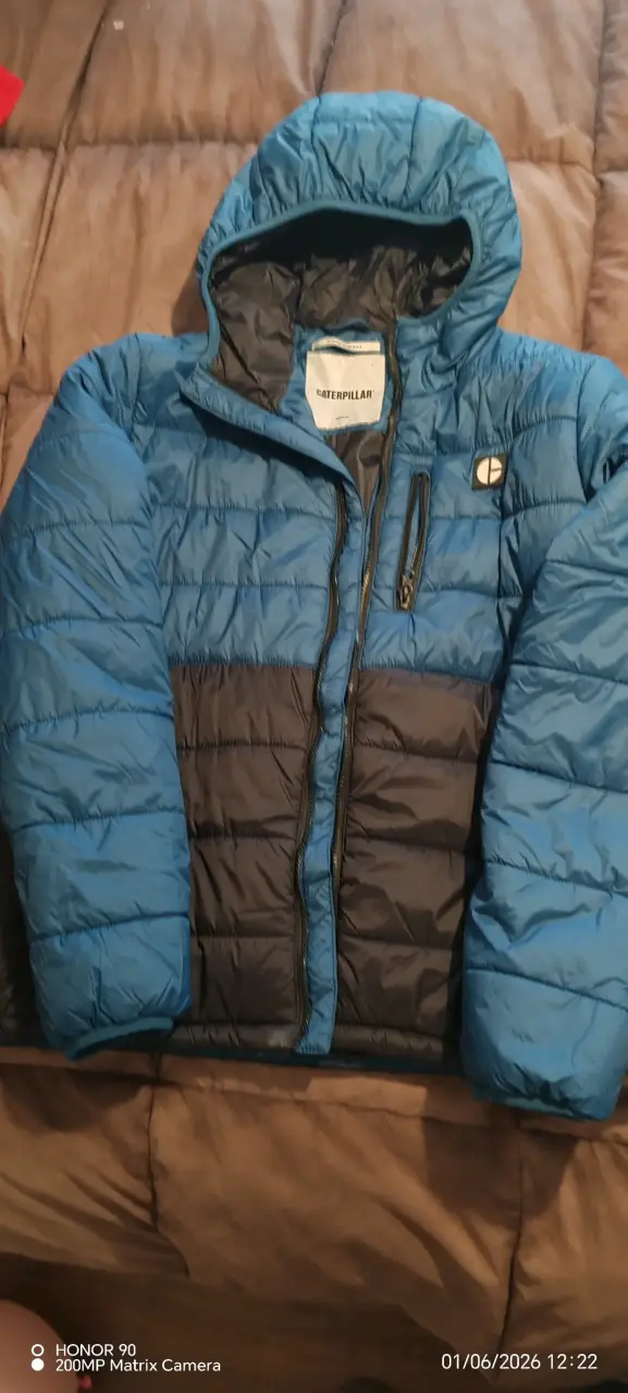 Chaqueta Cat azul y negra - 2