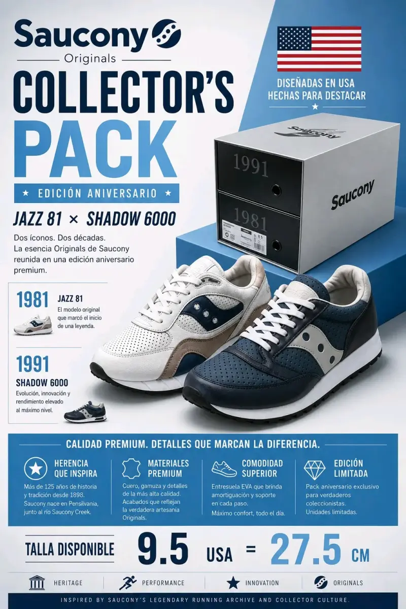 Zapatillas Saucony Collector's Pack - 1