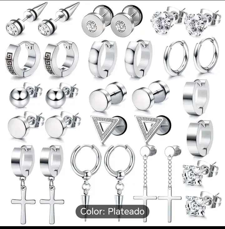 Colgantes de plata con diseño familiar - 4