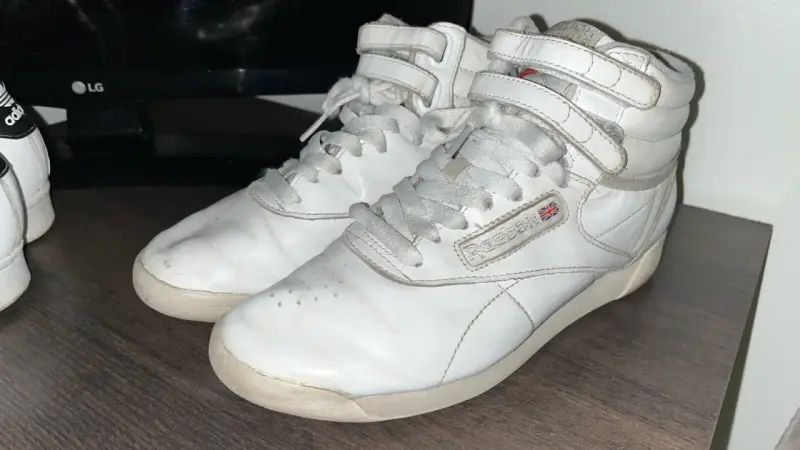 Zapatillas blancas Reebok altas - 2