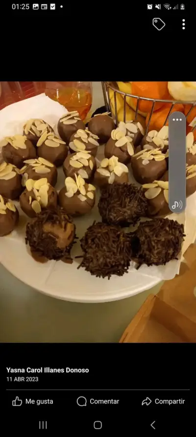 Trufas de chocolate decoradas - miniatura 1