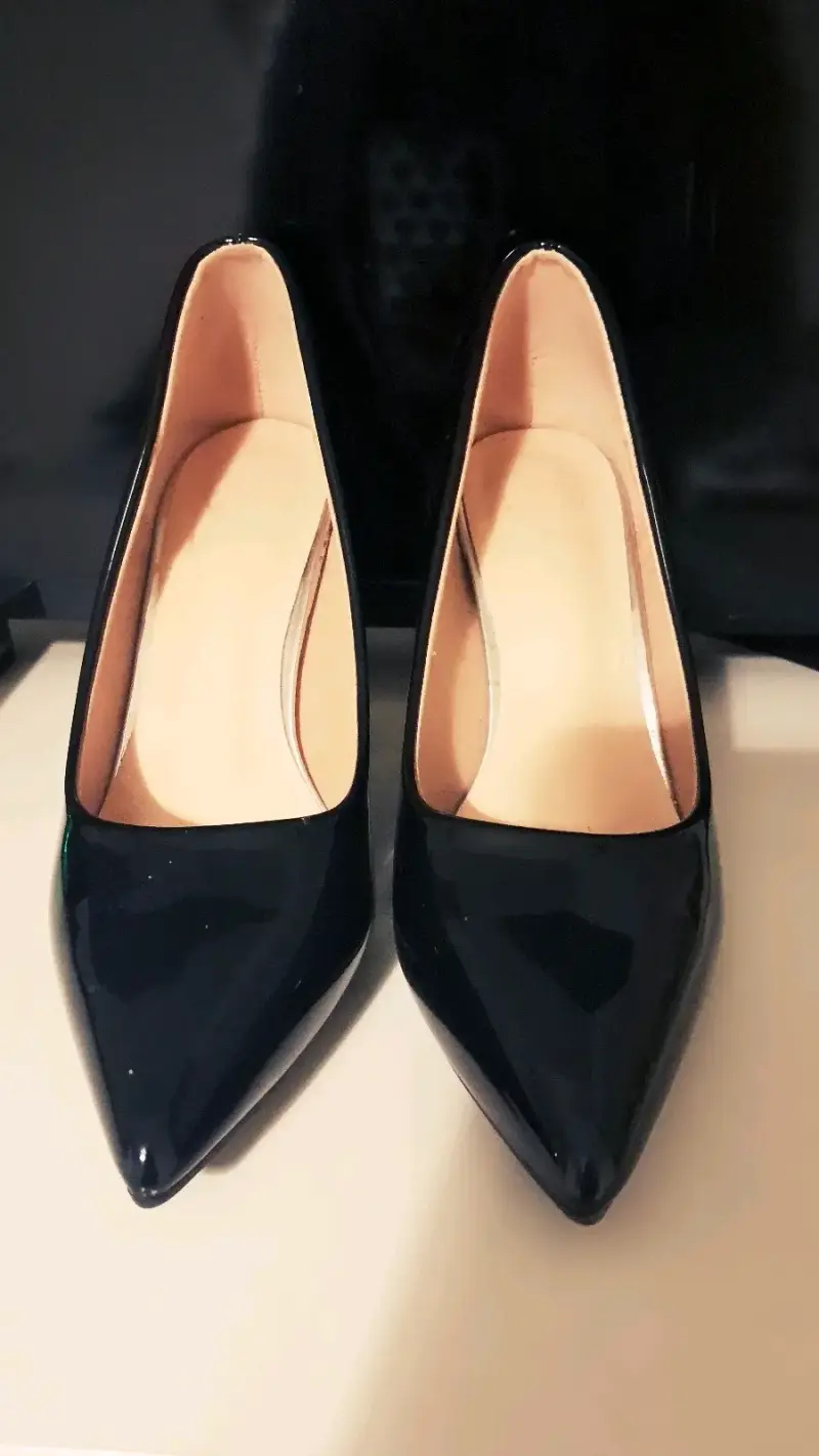 Zapatos de tacón negro - 5