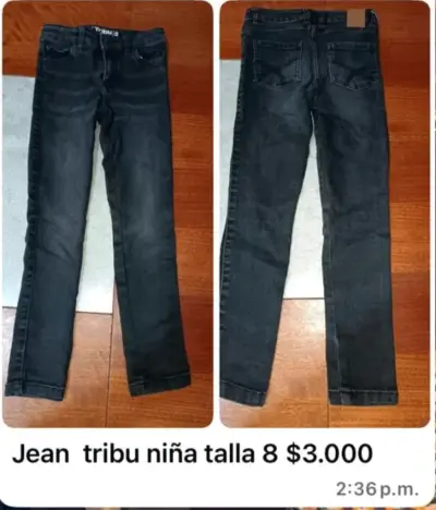 Abrigo azul marino para niña talla 14 $12.000 - miniatura 6