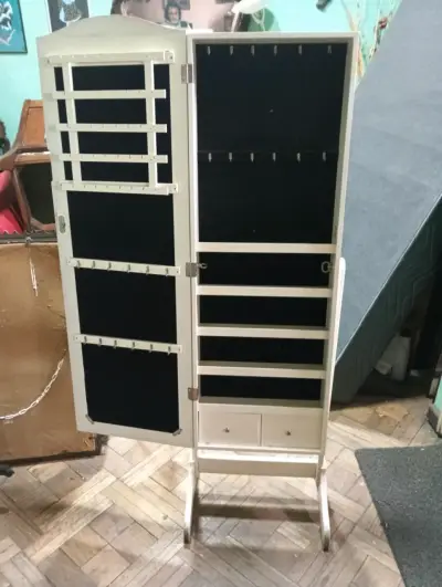 Armario joyero blanco - miniatura 1