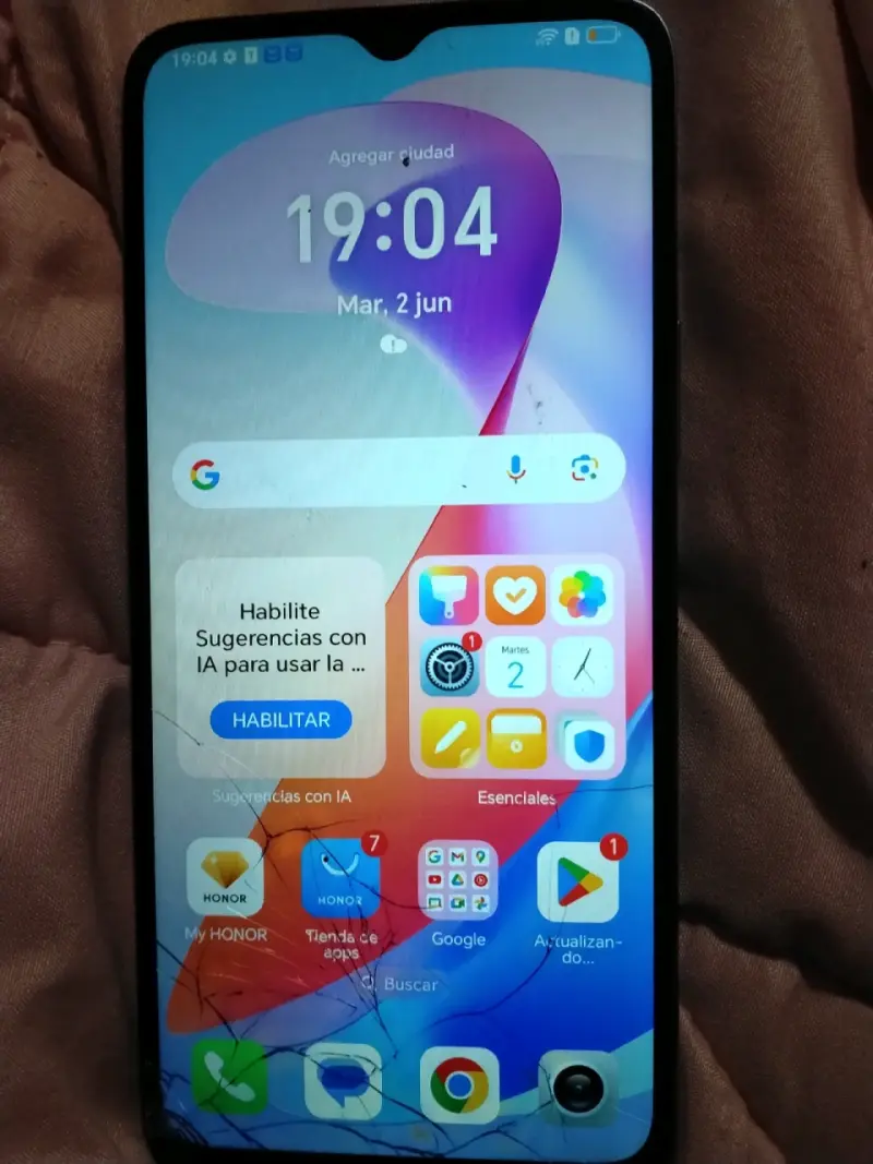 Honor X6a plus pantalla rota - 3