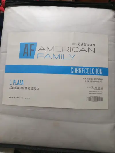 Cubrecama 1 plaza American Family - miniatura 1