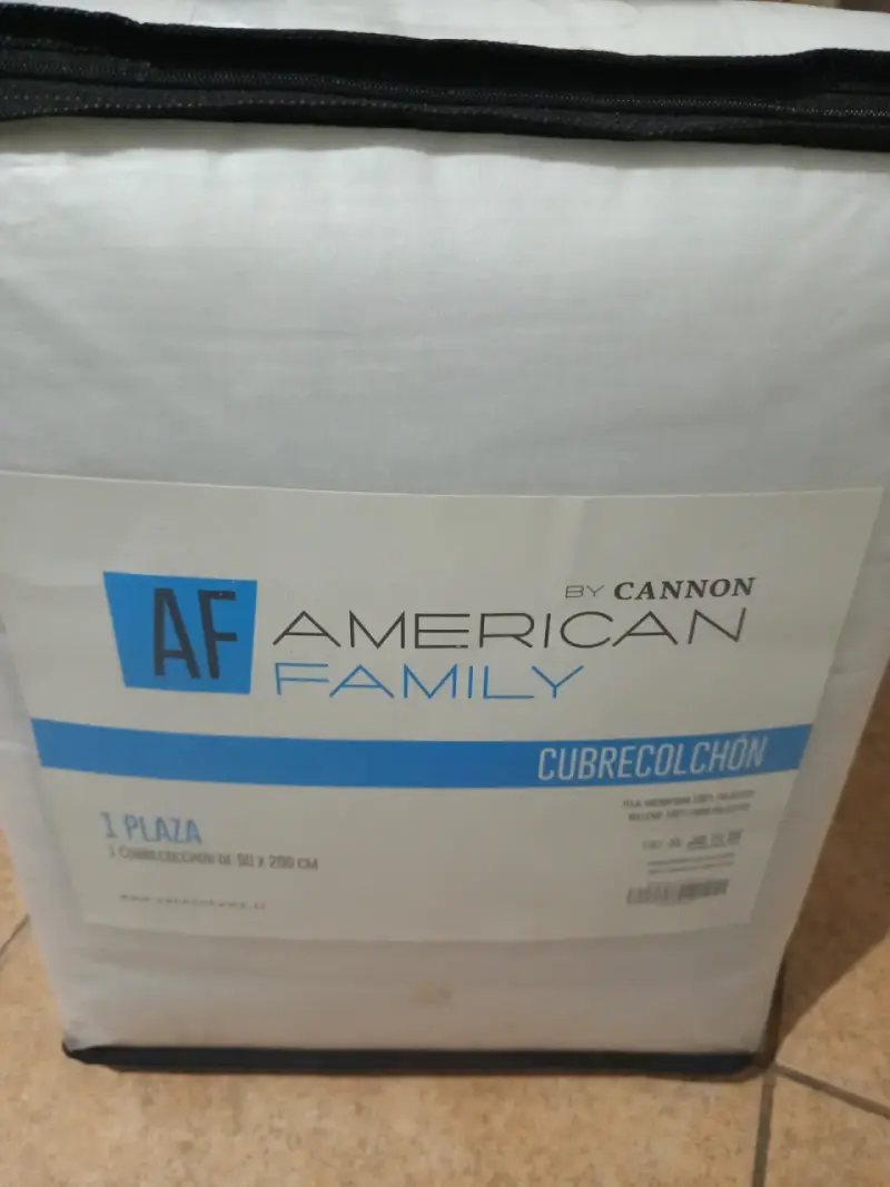 Cubrecama 1 plaza American Family - 2