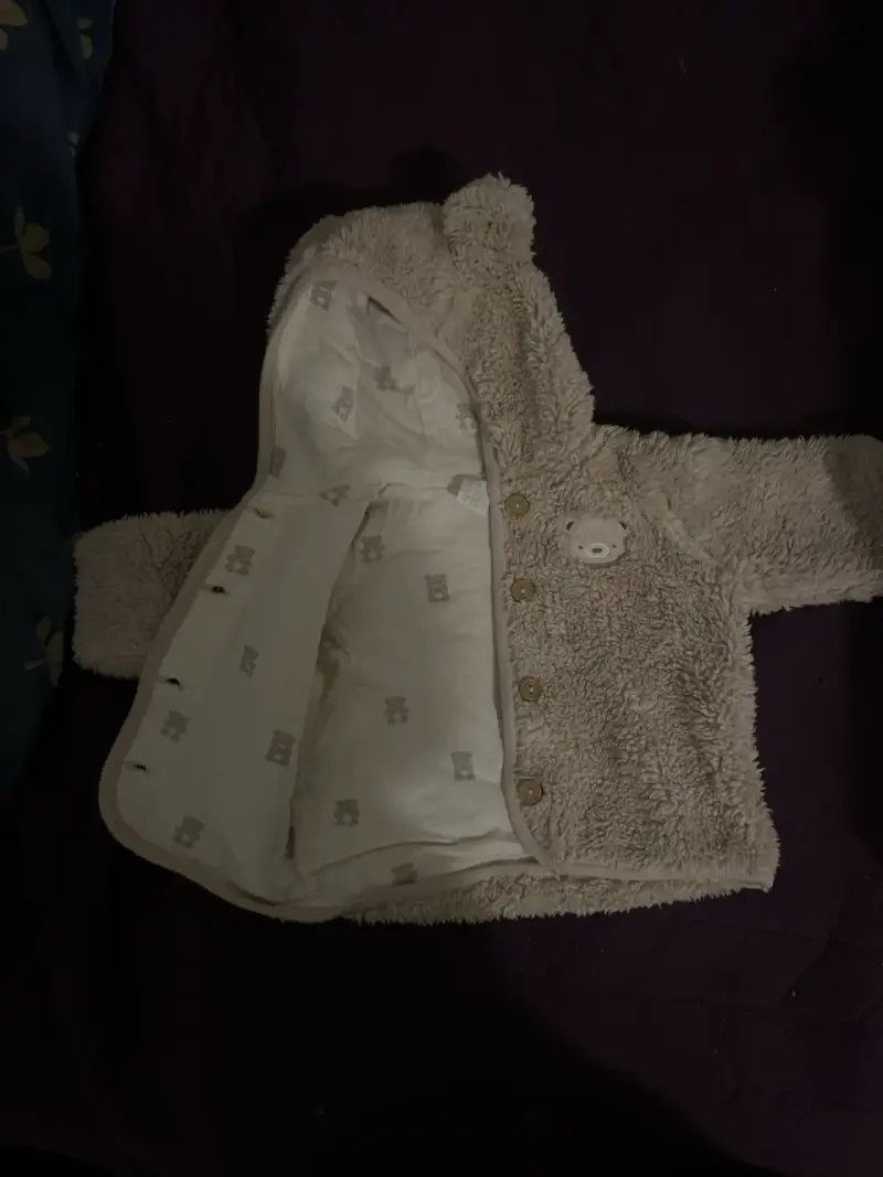 Abrigo de bebé con capucha - 2