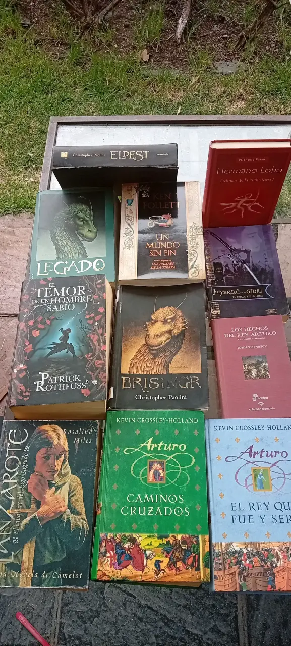 Colección de libros de fantasía y historia