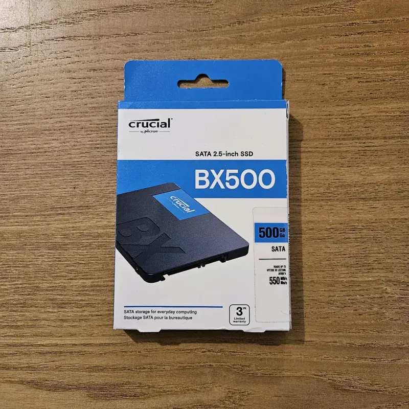 SSD Crucial BX500 500GB - 1