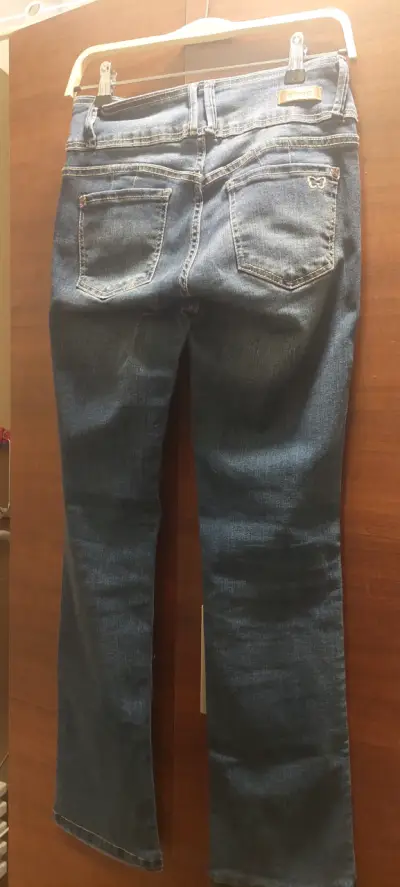 Jeans azules para mujer - miniatura 1