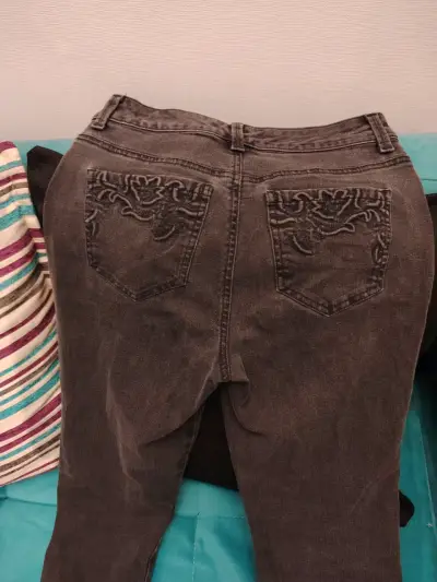 Jeans negros mujer - miniatura 2