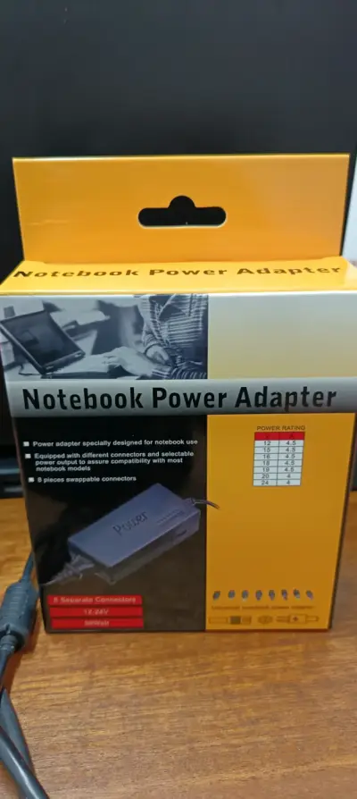 Adaptador de corriente para notebook - miniatura 1