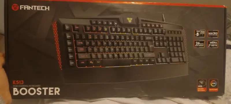 Teclado gaming RGB BOOSTER K513 - 3