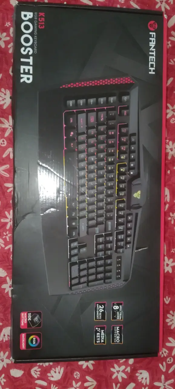 Teclado gaming RGB BOOSTER K513 - 6