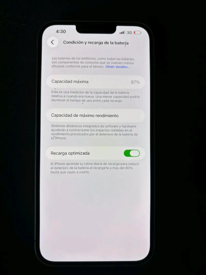 iPhone blanco en buen estado - 3