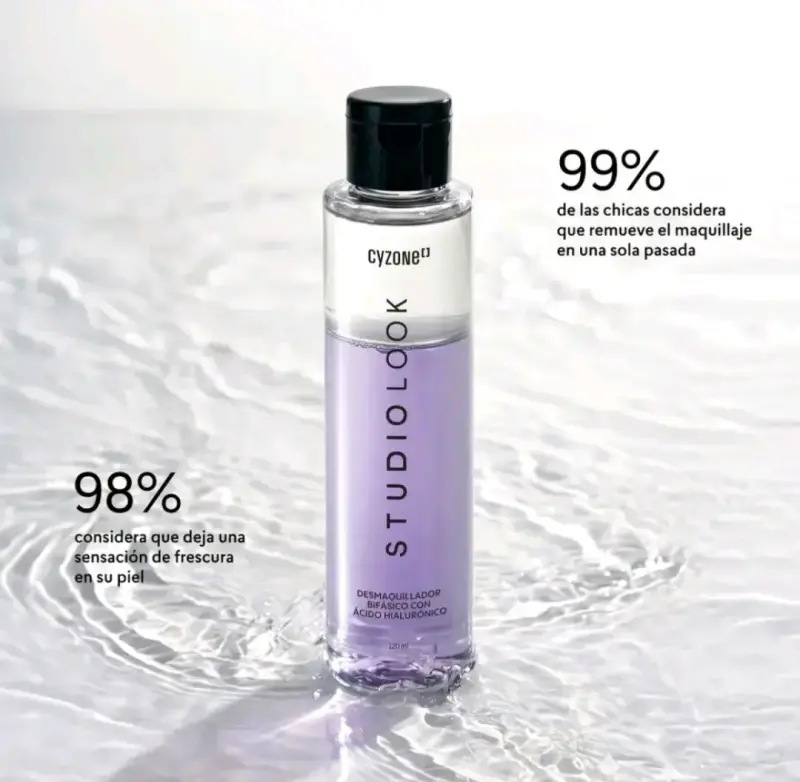 Desmaquillante bifásico Cyzone - 1