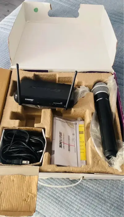 Micrófono inalámbrico Shure, Perfecto estado - miniatura 2