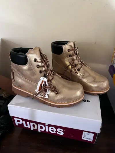 Botines dorados Puppies - miniatura 1