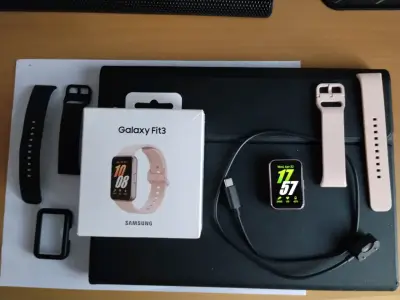 Smartwatch Samsung Galaxy Fit3 Pink - miniatura 3
