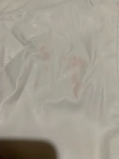 Chaqueta cuerina blanca - miniatura 5