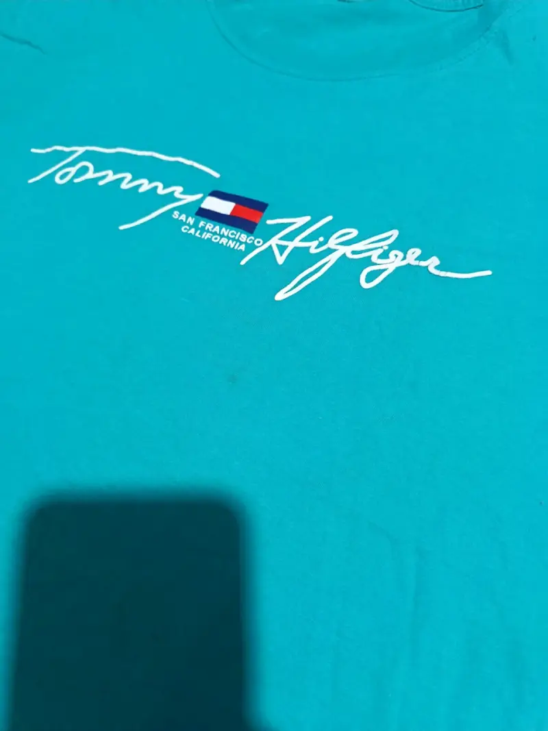 Polera azul Tommy Hilfiger - 3