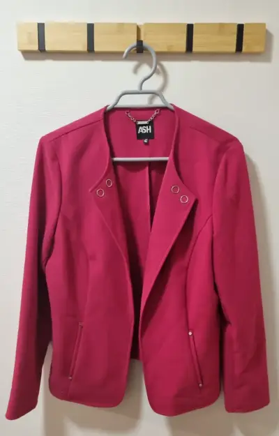 Blazer fucsia talla 42 - miniatura 1
