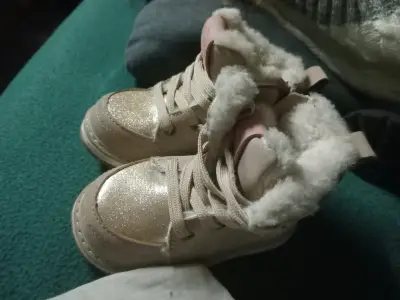 Botines de niña con brillo n21 - miniatura 1