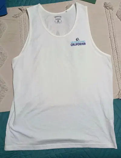 Polera sin mangas blanca California - miniatura 1