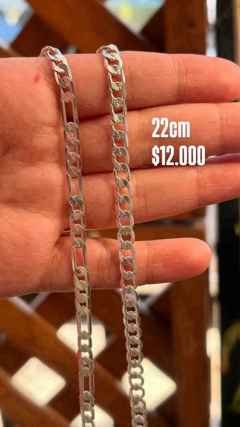 Cadenas y pulseras de plata varias longitudes - 2