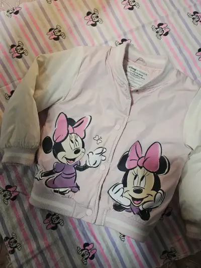 Chaqueta rosada Minnie Mouse - miniatura 1