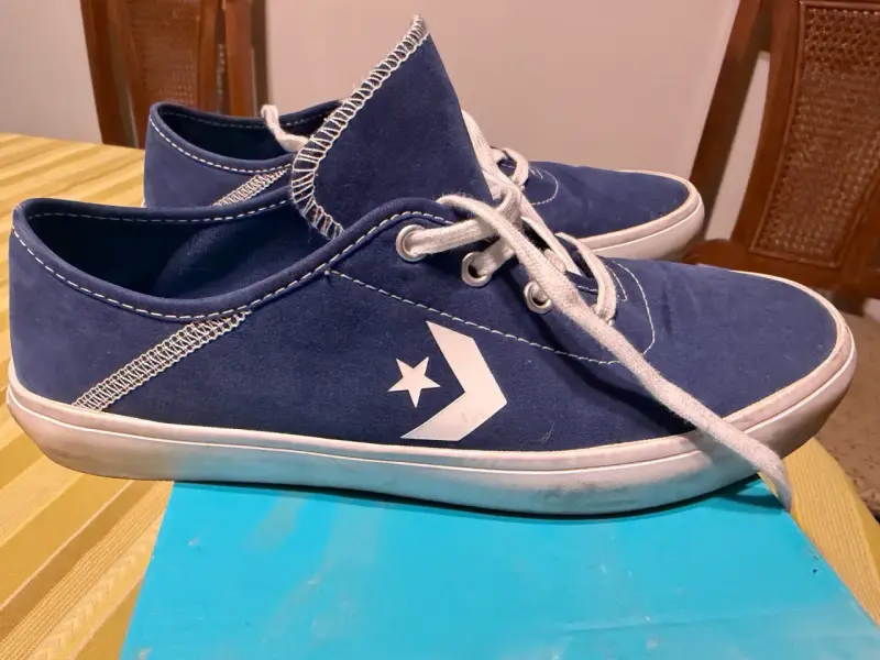 Zapatillas azules Converse - 5