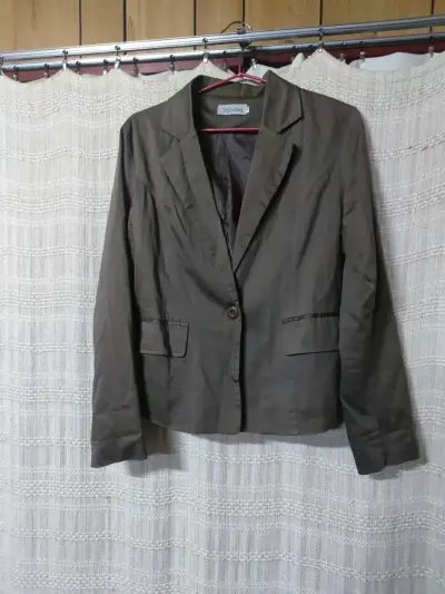 Blazer café mujer usado - miniatura 1