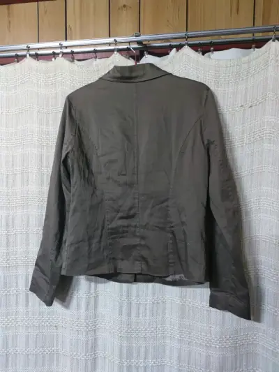 Blazer café mujer usado - miniatura 3