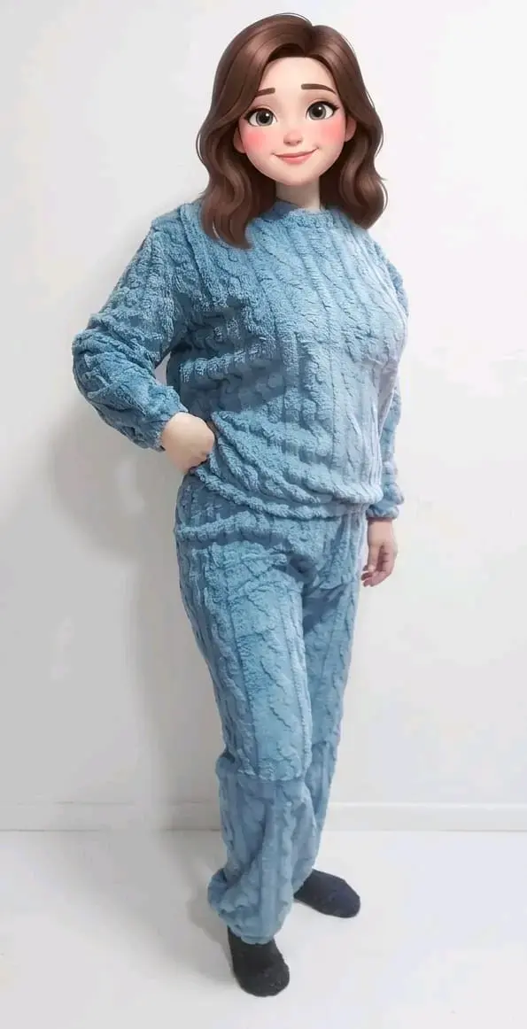 Pijama peludito para mujer - 3