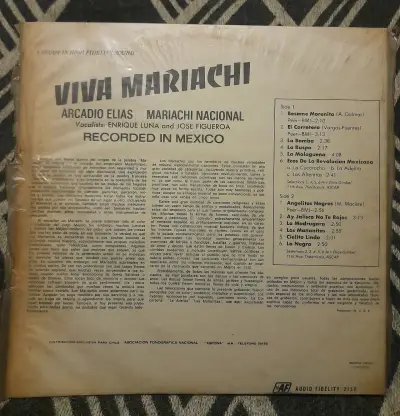 Vinilo 'Viva Mariachi' arcadio elias - miniatura 2