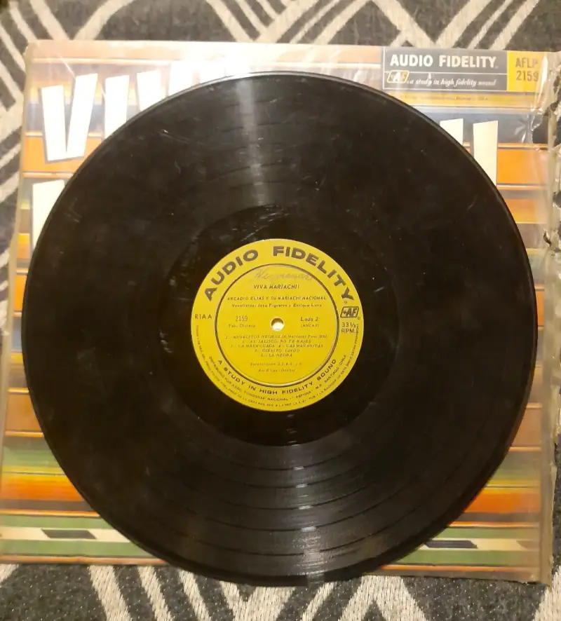 Vinilo 'Viva Mariachi' arcadio elias - 3