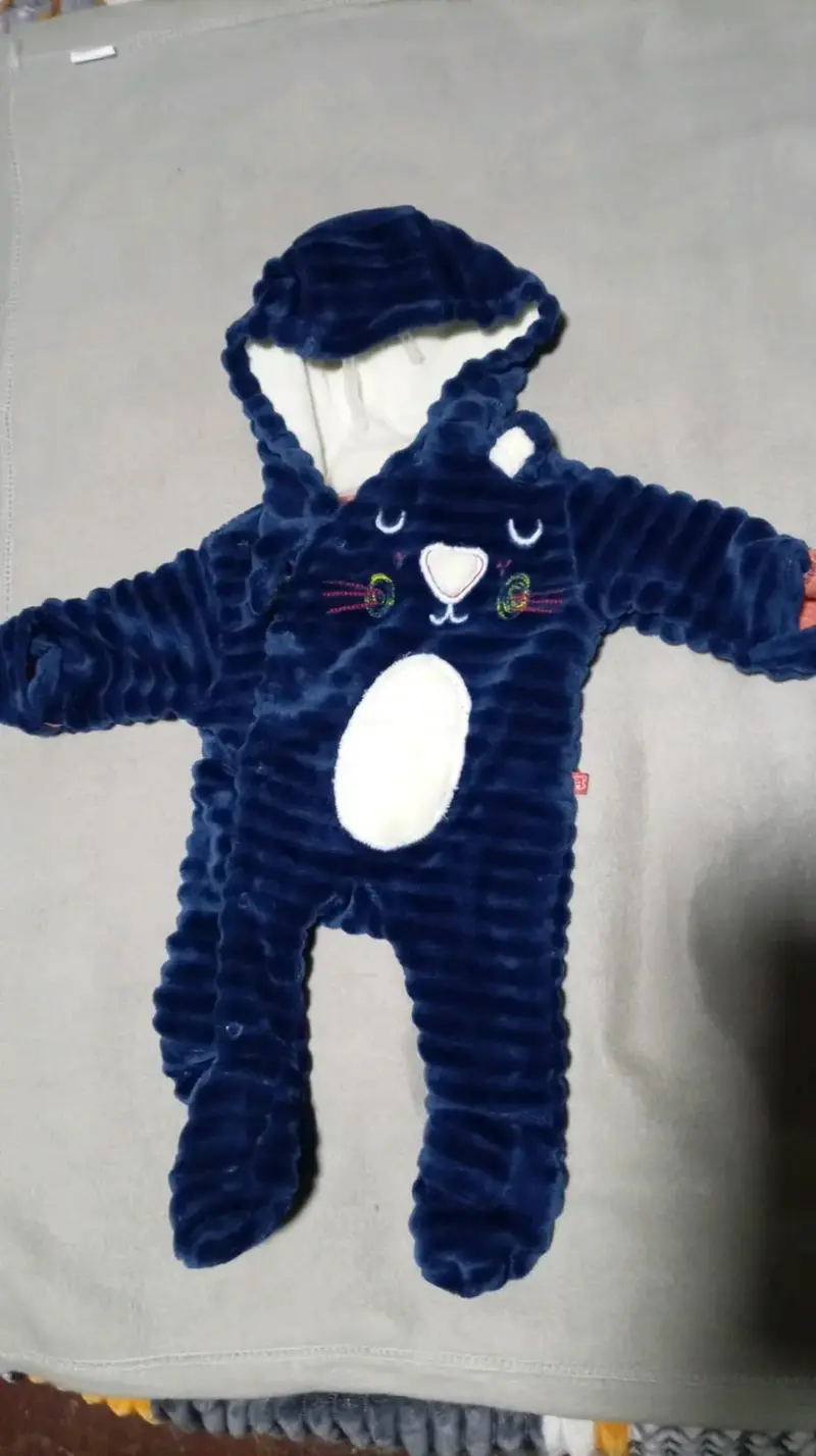 Enterito para bebé azul oscuro
