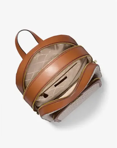Mochila Michael Kors Vainilla Camel - miniatura 3