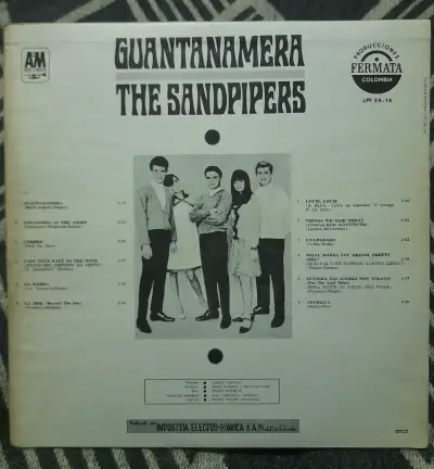 Vinilo The Sandpipers - Guantanamera - miniatura 2