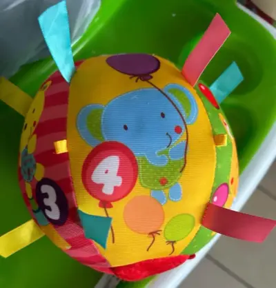 ⚽Pelota VTech Singing Ball – Inglés – Usado - miniatura 4