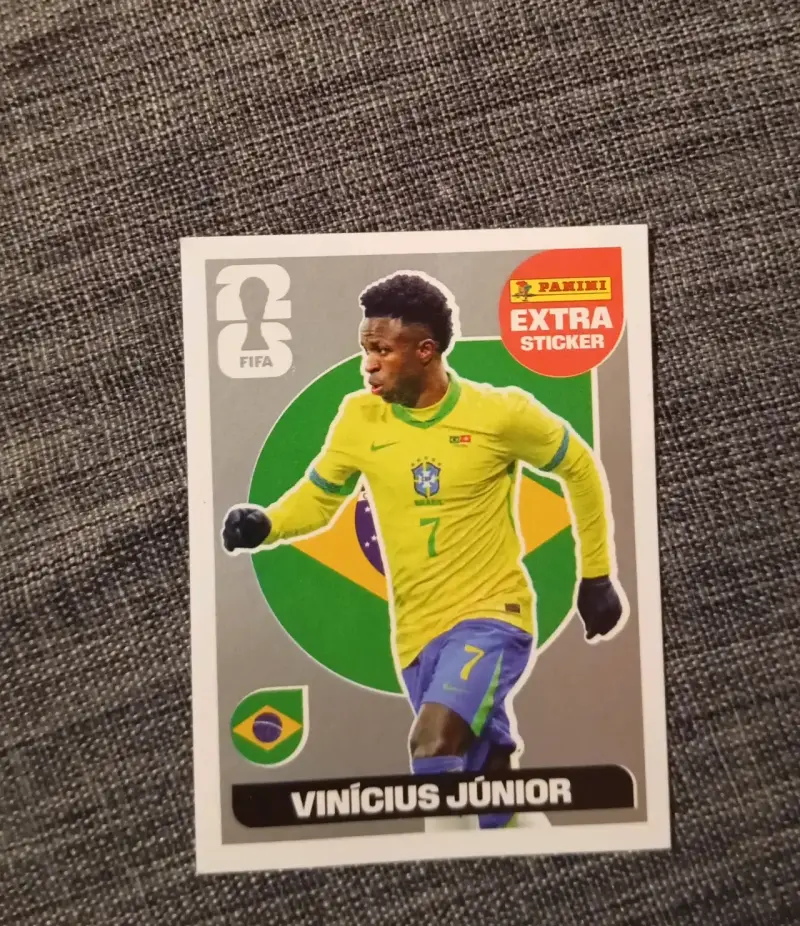 Lámina extra Vinícius Júnior Panini